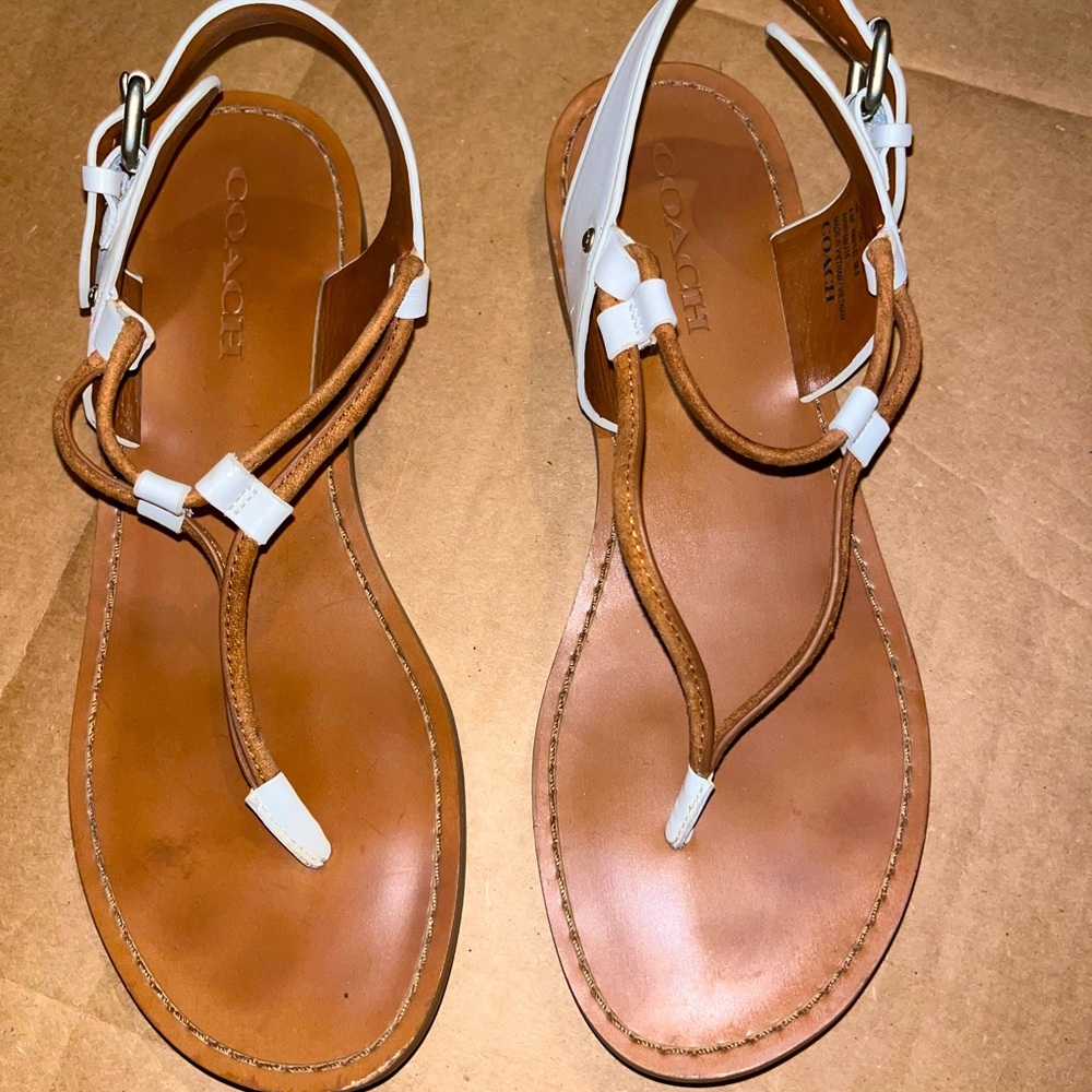 Coach sandals